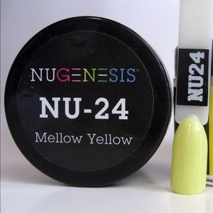 Nugenesis NU-24 Mellow Yellow Dip Nail Powder 1oz